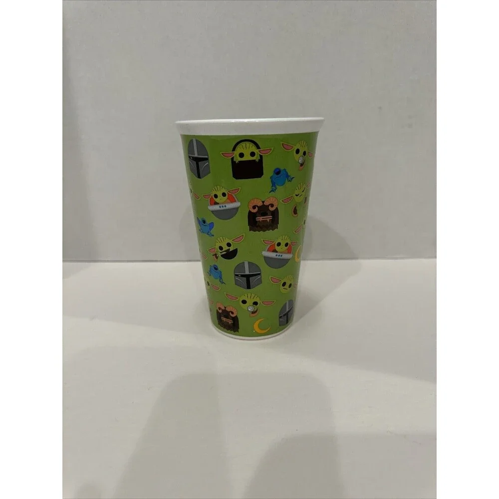 Star Wars Baby Yoda Mandalorian Ceramic Travel Limited Edition Coffee Tumbler